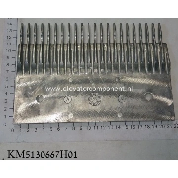 Aluminum Comb for KONE Escalators KM5130667H01